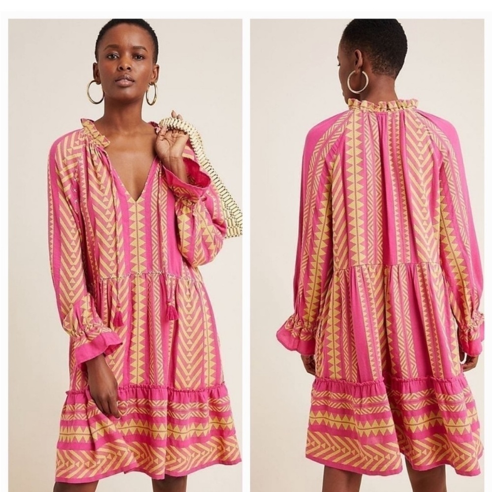 Maeve Dominique Tunic Dress size M. Like new